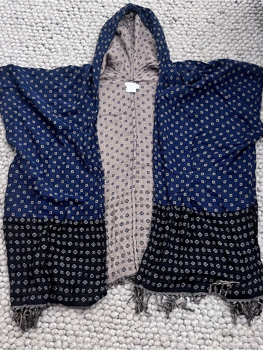 Free People Beach Poncho OS